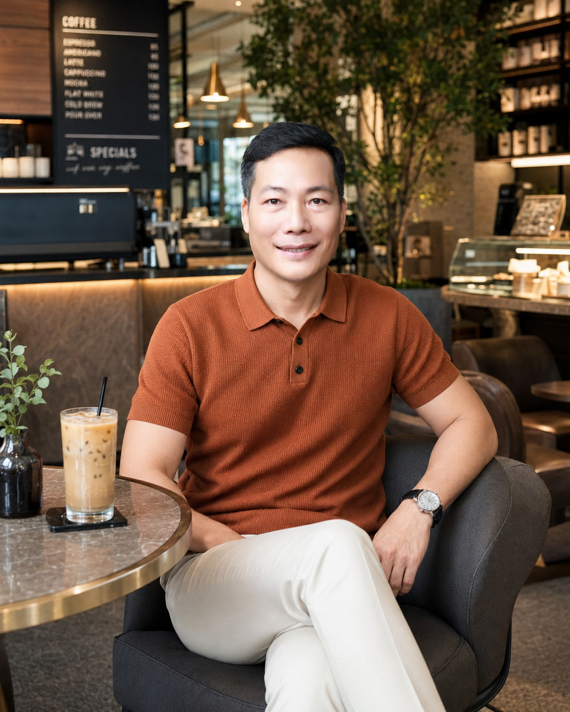 Lê Văn Duẩn tại quán café